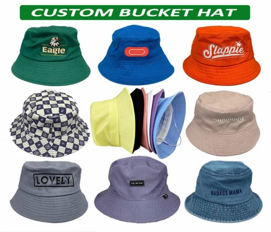 Korean Macaron Light Plate Fisherman Sunshade Bucket Hat Custom Logo Fashion Cap Baseball Hat Caps