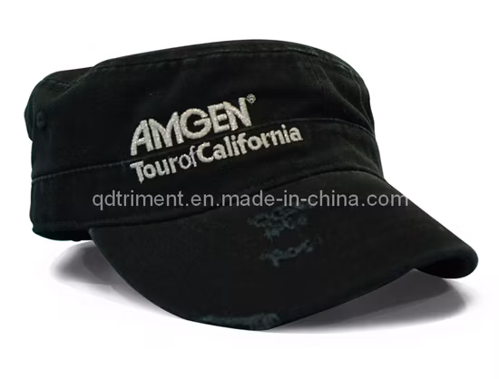 Grinding Washed Splash Printing Embroidery Army Military style Cap (TRM014)